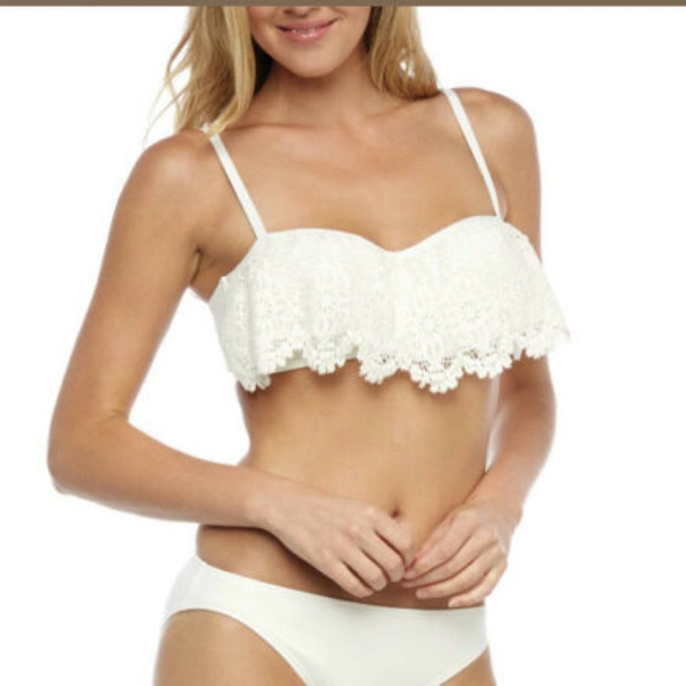 Coco Rave Lace Demi Bra-Sized Underwire Bikini Top
